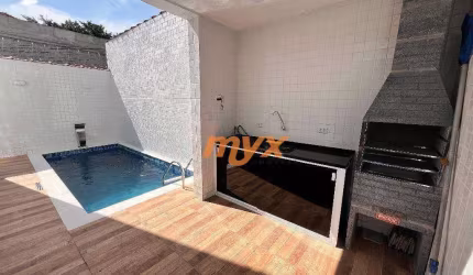 Casa com 3 dormitórios à venda, 115 m² por R$ 1.390.000,00 - Aparecida - Santos/SP