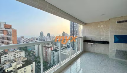 Apartamento à venda, 87 m² por R$ 1.390.000,00 - Gonzaga - Santos/SP