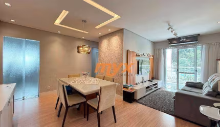 Apartamento com 3 dormitórios à venda, 84 m² por R$ 760.000,00 - Marapé - Santos/SP
