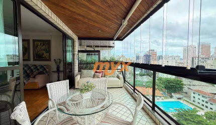 Apartamento com 3 dormitórios à venda, 215 m² por R$ 2.330.000,00 - Vila Rica - Santos/SP