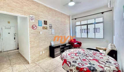 Apartamento com 2 dormitórios à venda, 77 m² por R$ 555.000,00 - Aparecida - Santos/SP