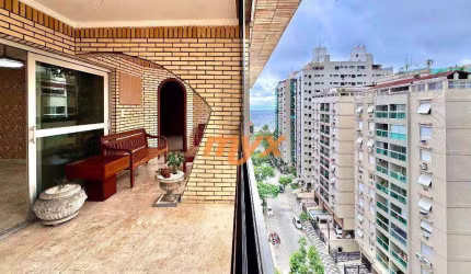 Apartamento com 4 dormitórios à venda, 268 m² por R$ 1.750.000,00 - Aparecida - Santos/SP