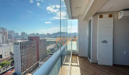 Sala para alugar, 70 m² por R$ 5.500,00/mês - Gonzaga - Santos/SP