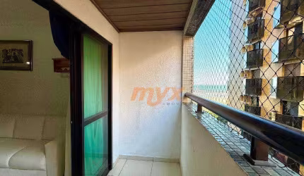 Apartamento com 2 dormitórios para alugar, 75 m² - Pompéia - Santos/SP