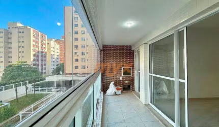 Apartamento com 3 dormitórios para alugar, 110 m² por R$ 6.700,00/mês - José Menino - Santos/SP