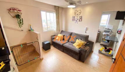 Apartamento com 2 dormitórios à venda, 42 m² por R$ 190.000,00 - Parque São Vicente - São Vicente/SP