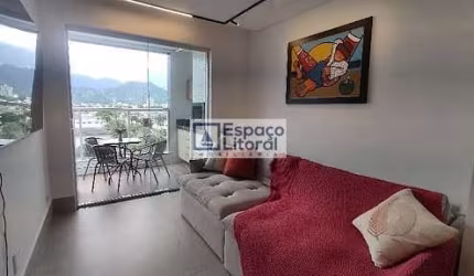 Apartamento mobiliado com vista para o mar à venda, 75 m² por R$ 800.000 - Indaiá - Caraguatatuba/S