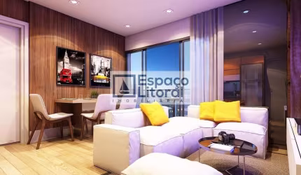 Apartamento à venda com 01 dormitório - Ana Rosa Residencial , Jardim Aruan, Caraguatatuba- SP.SP