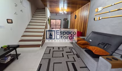 Sobrado à venda, 90 m² por R$ 480.000,00 - Pontal de Santa Marina - Caraguatatuba/SP