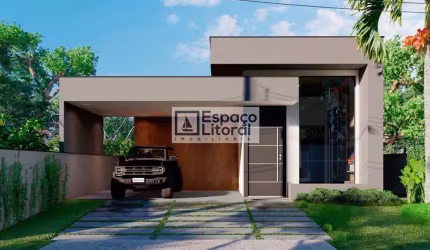 Casa com 3 dormitórios à venda, 125 m² por R$ 1.000.000,00 - Pontal de Santa Marina - Caraguatatuba