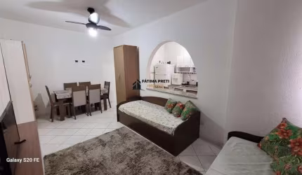 Apartamento para Venda em Guarujá, Pitangueiras, 1 dormitório, 1 banheiro, 1 vaga
