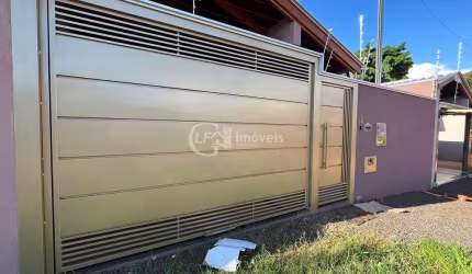 Casa nova com energia fotovoltaica - 3 quartos