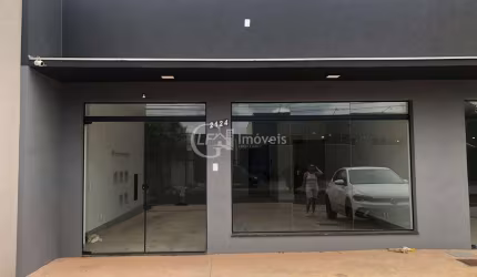 Salão Comercial para Locação em Campo Grande-MS, Bairro Carandá Bosque: 1 Sala, 1 Banheiro, 2 Vagas de Garagem, 56,41 m² de Área.