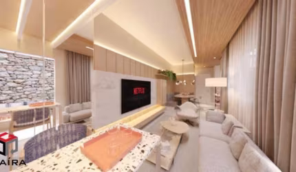 Apartamento de 83m² com elevador no Bairro Nova Petrópolis em São Bernardo do Campo- SP