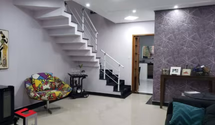 Sobrado de 210m² no Jordanópolis em SBC - SP