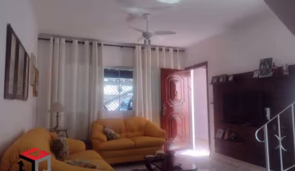 Sobrado- 167m², Localizado No Bairro Ocara Santo André - SP
