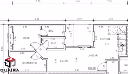 Cobertura- 102m², Camilópolis- Santo André - SP