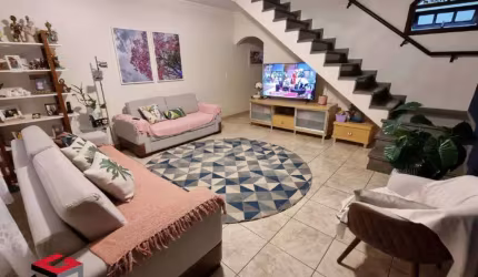 Sobrado 165 m² Localizado No Bairro Utinga Santo André - SP