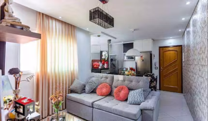 Cobertura ampla com 140m² localizada no Bairro Valparaiso em Santo André/SP.