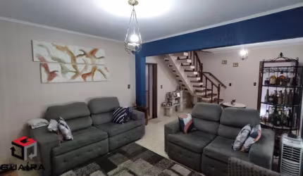 Sobrado à venda 3 quartos 1 suíte 3 vagas Homero Thon - Santo André - SP