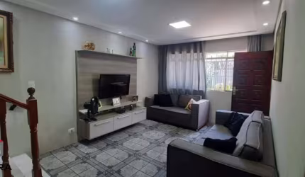 Sobrado à venda 3 quartos 1 suíte 3 vagas Jaçatuba - Santo André - SP