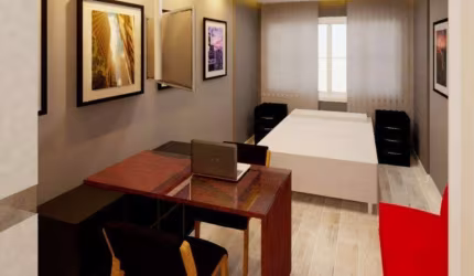 Apartamento/Studio- 25 m², Campo Belo- São Paulo - SP