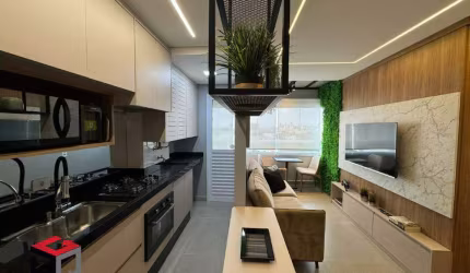 Apartamento lindo Mobiliado 2 dormitórios 01 vaga lazer completo