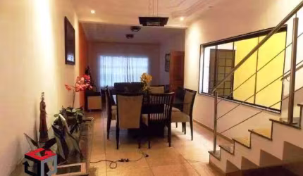 Sobrado à venda 3 quartos 1 suíte 2 vagas Montanhão - São Bernardo do Campo - SP
