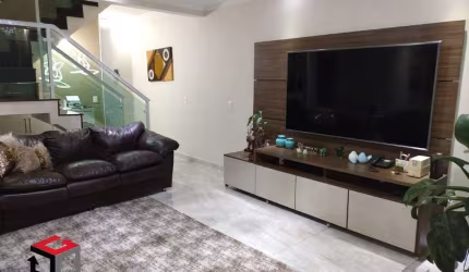 Sobrado à venda 3 quartos 1 suíte 5 vagas Novo Oratório - Santo André - SP