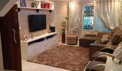 Sobrado à venda 3 quartos 1 suíte 4 vagas Novo Oratório - Santo André - SP