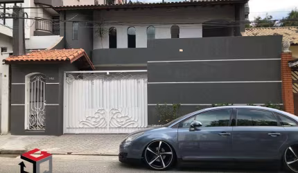 Sobrado para aluguel 3 quartos 3 suítes 8 vagas Valparaíso - Santo André - SP