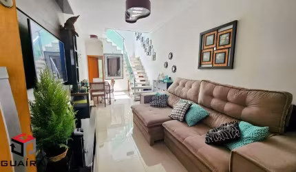 Sobrado à venda 3 quartos 1 suíte 2 vagas Floresta - Santo André - SP