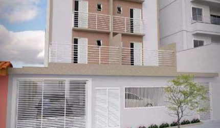 Cobertura à venda 2 quartos 1 suíte 1 vaga Suíça - Santo André - SP