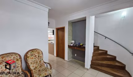Sobrado à venda 3 quartos 1 suíte 4 vagas Santo Antônio - Santo André - SP