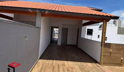 Cobertura à venda 2 quartos 1 suíte 2 vagas Campestre - Santo André - SP