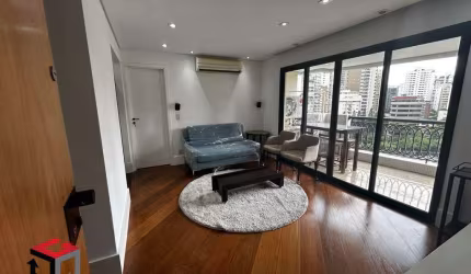 Elegante apartamento mobiliado á venda com 116m² na Vila Nova Conceição.