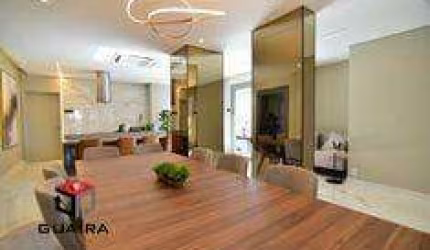 Apartamento Alto do Ipiranga com 125 m², 3 suítes, cozinha, sala com varanda, lavanderia, 2 vagas. Lazer completo com piscina, espaço gourmet.