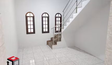 Sobrado para aluguel 2 quartos 1 vaga Santo Antônio - Santo André - SP