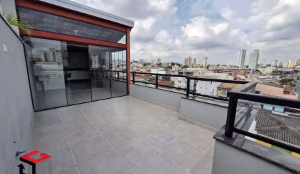 Cobertura para aluguel 2 quartos 1 suíte 2 vagas Ocara - Santo André - SP