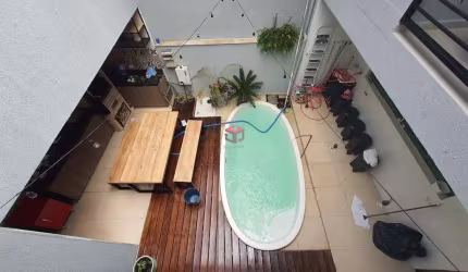 Sobrado à venda 3 quartos 2 suítes 4 vagas Milena - Santo André - SP