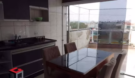 Cobertura à venda 2 quartos 1 vaga Helena - Santo André - SP