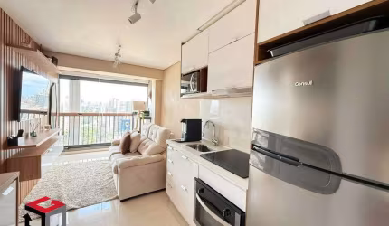 Studio todo Mobiliado no Brooklin 28m2