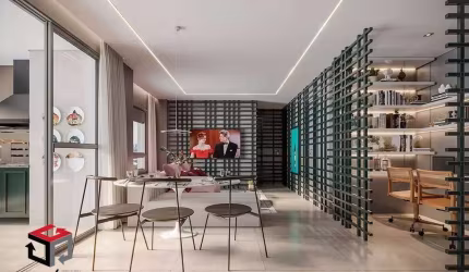 Apartamento Vila Mariana, metrô Santa Cruz, 73 m², 2 quartos, 1 suíte, varanda gourmet, cozinha americana, sala, lavanderia, 1 vaga e lazer completo.
