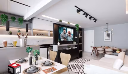 Apartamento à venda 3 quartos 1 suíte 1 vaga Jardim - Santo André - SP