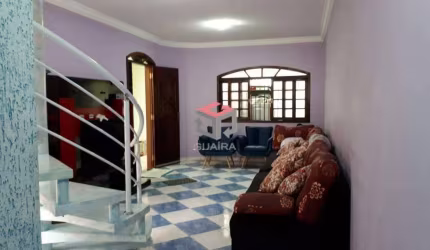 Sobrado à venda 3 quartos 3 suítes 2 vagas Guarani - Santo André - SP