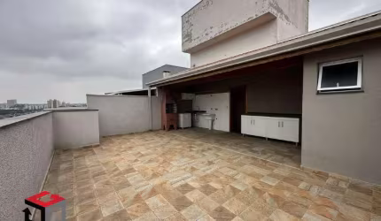 Cobertura para aluguel 2 quartos 1 suíte 1 vaga Camilópolis - Santo André - SP
