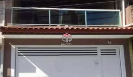 Sobrado à venda 3 quartos 1 suíte 2 vagas Santo André - Santo André - SP