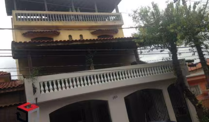 Sobrado 350 m² Localizado No Bairro Novo Oratório Santo André - SP