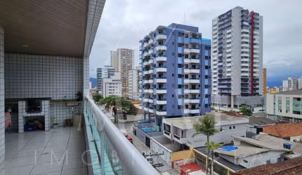 Apartamento 2 Dormitórios com vista livre para locação em Vila Assunção, Praia Grande/SP