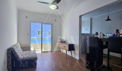 Apartamento 1 Dormitório mobiliado para locação em Tupi, Praia Grande/SP